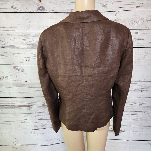 Abital Italy Linen Blazer Jacket 46 US M NWT - Picture 3 of 6